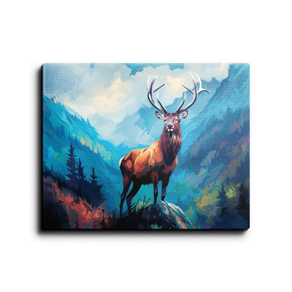 Deer - Majestic Mountain Peak