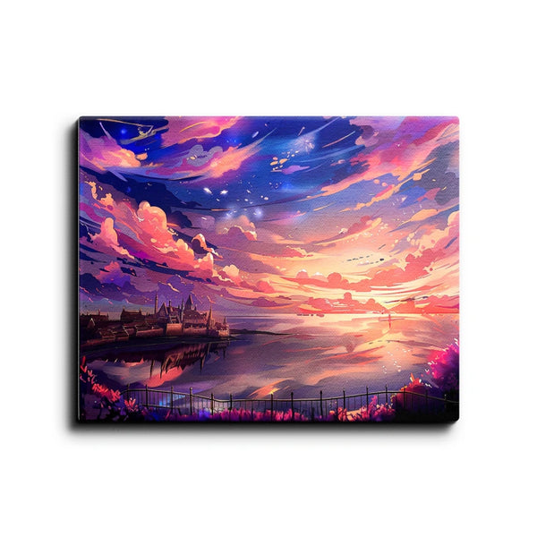 Fantasy - Tranquil Sunset Lake