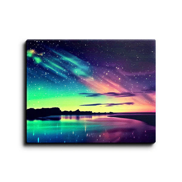Skies - Aurora Borealis Lake