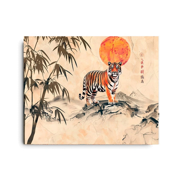 Tigers - Tiger at Sunset